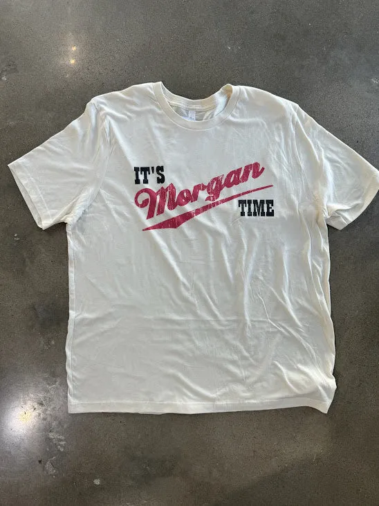 Ivory It's Morgan Time Tee
