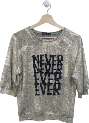 Jaspal Metallic Never Ever Top UK XS