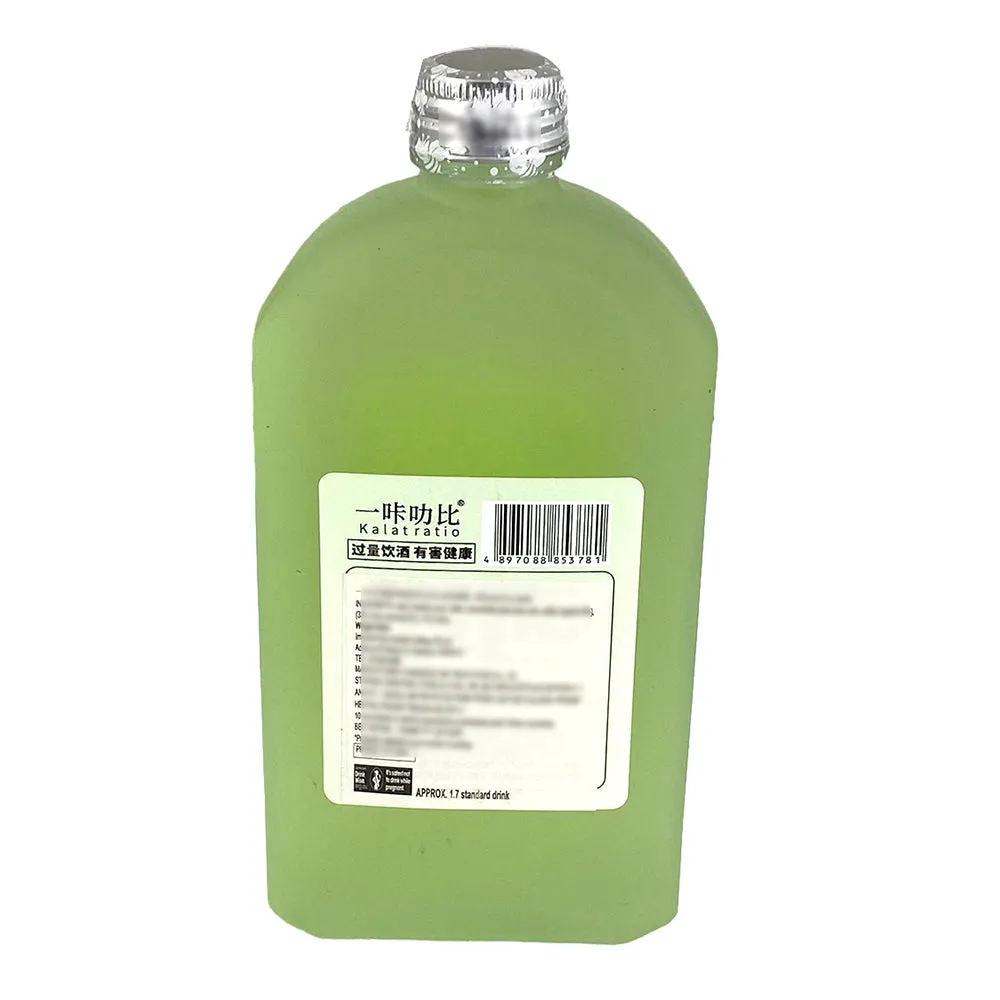 Kalatratio Handcrafted Green Plum Wine - 6% Alcohol, 345ml