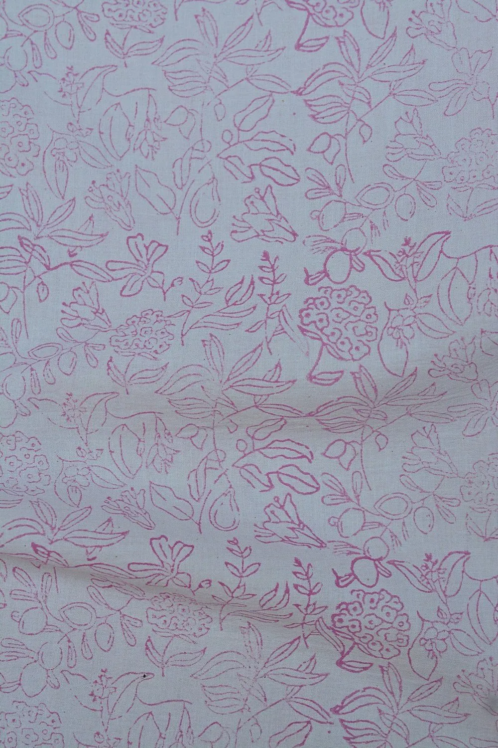 Khadi Saree - Printed Botanical