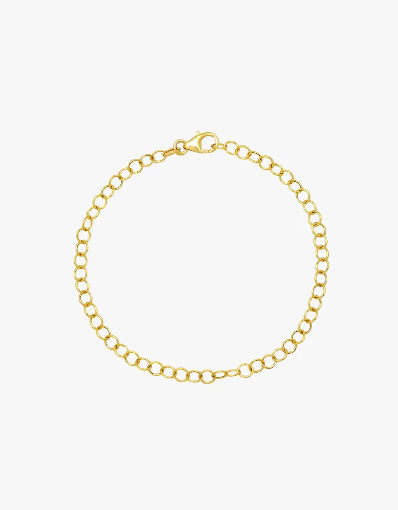 KJC Julie Bracelet 7" in Yellow Gold