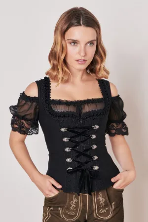Kruger Traditional Bodice "Moonnight" black