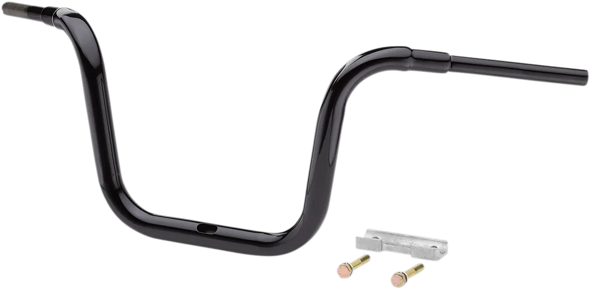 LA Choppers LA-7314-12B 1-1/2in. Traditional Ape Hanger Handlebar - Black