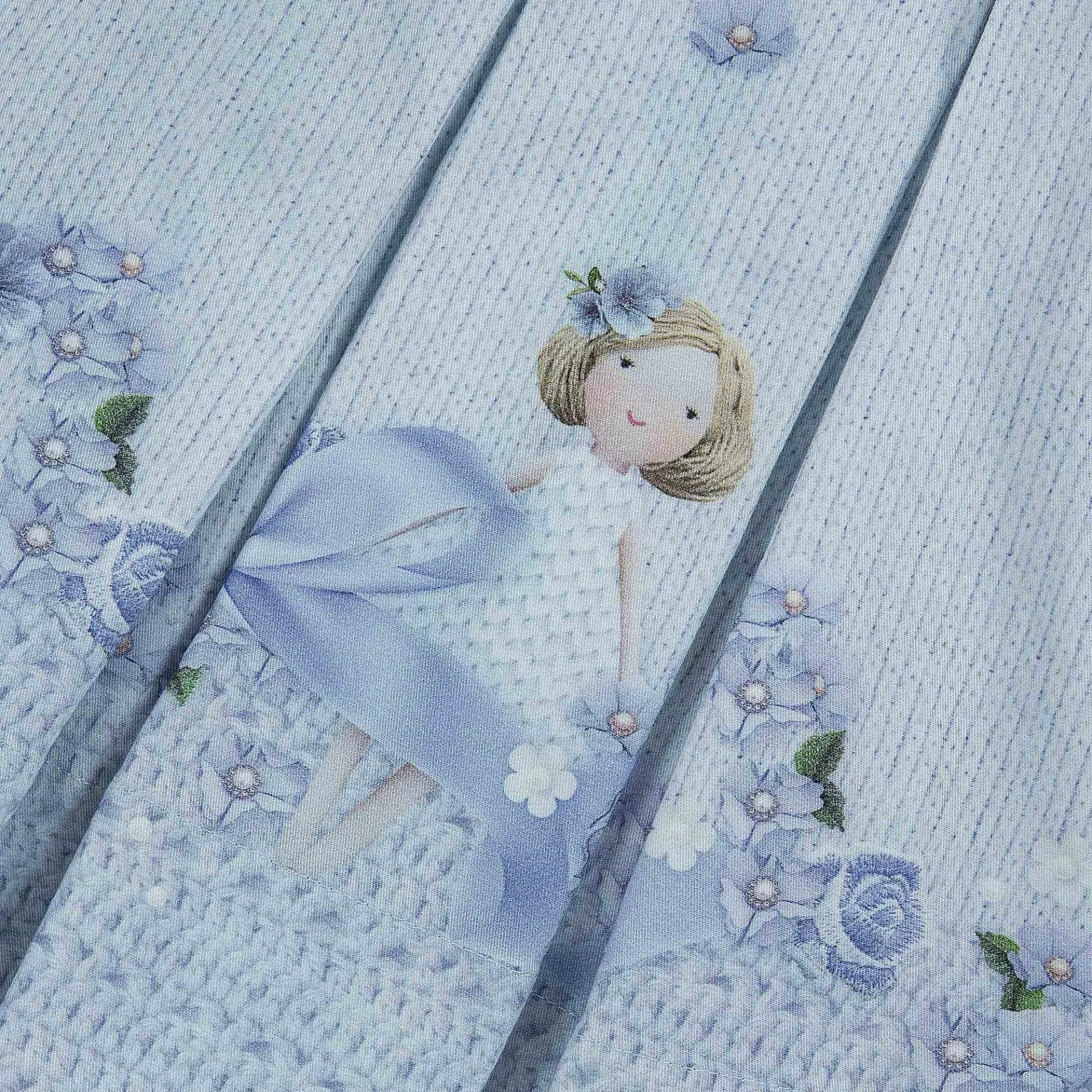 LAPIN HOUSE - Classic Dolly Dress - Blue