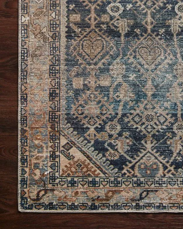Lenna Rug Magnolia Home by Joanna Gaines - LEA-01 Indigo/Natural