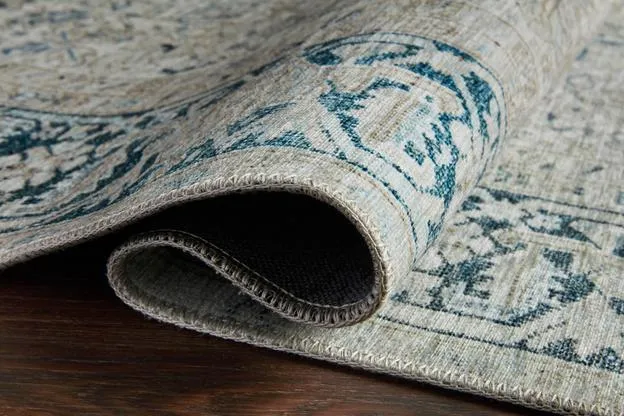 Lenna Rug Magnolia Home by Joanna Gaines - LEA-06 Natural/Denim