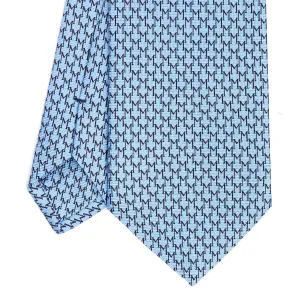 LIGHT BLUE SARTORIAL CLASSIC SILK TIE