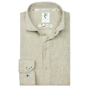 Linen blend shirt