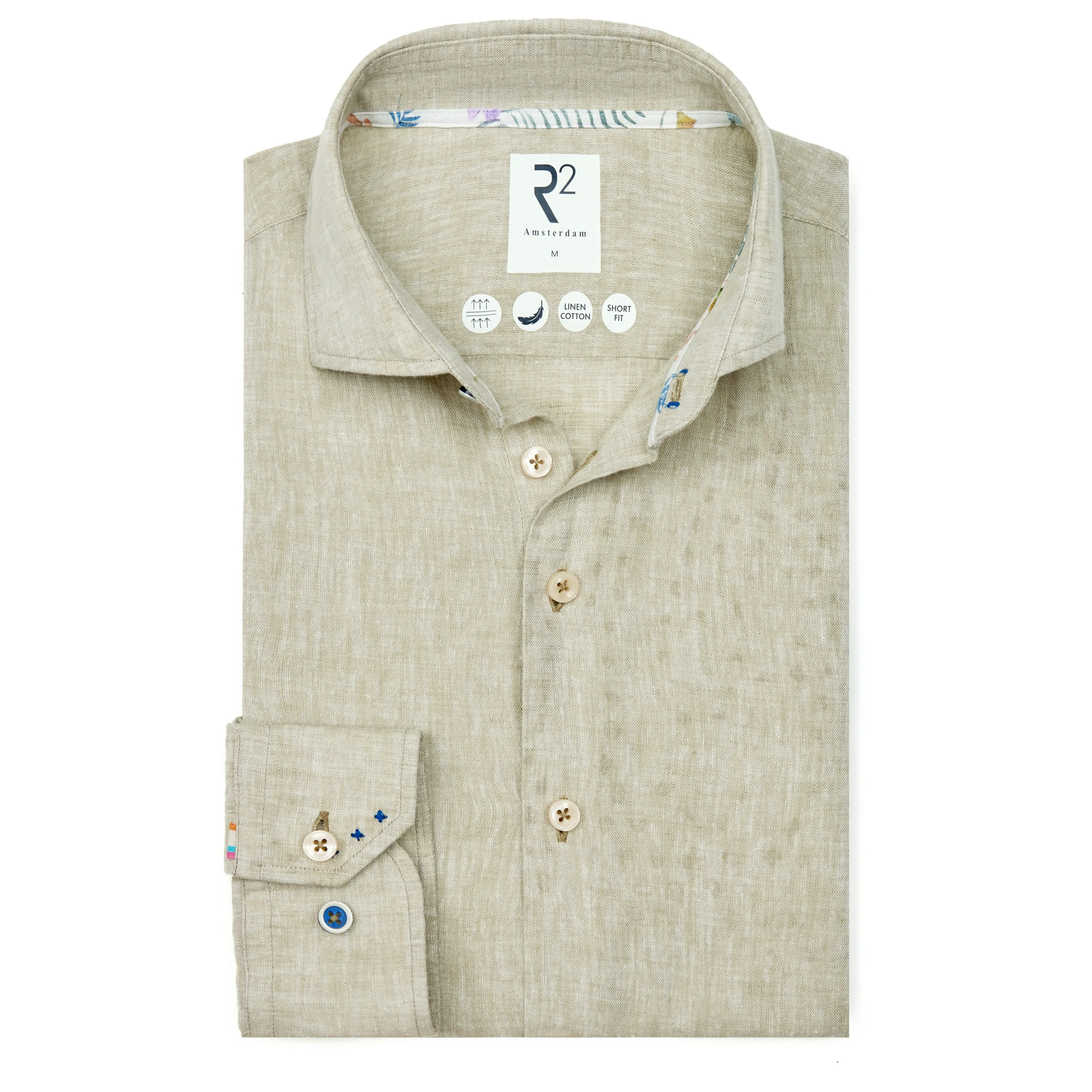 Linen blend shirt