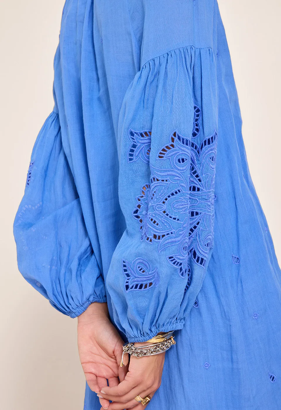 Liwa Long Dress Fiucci Blue