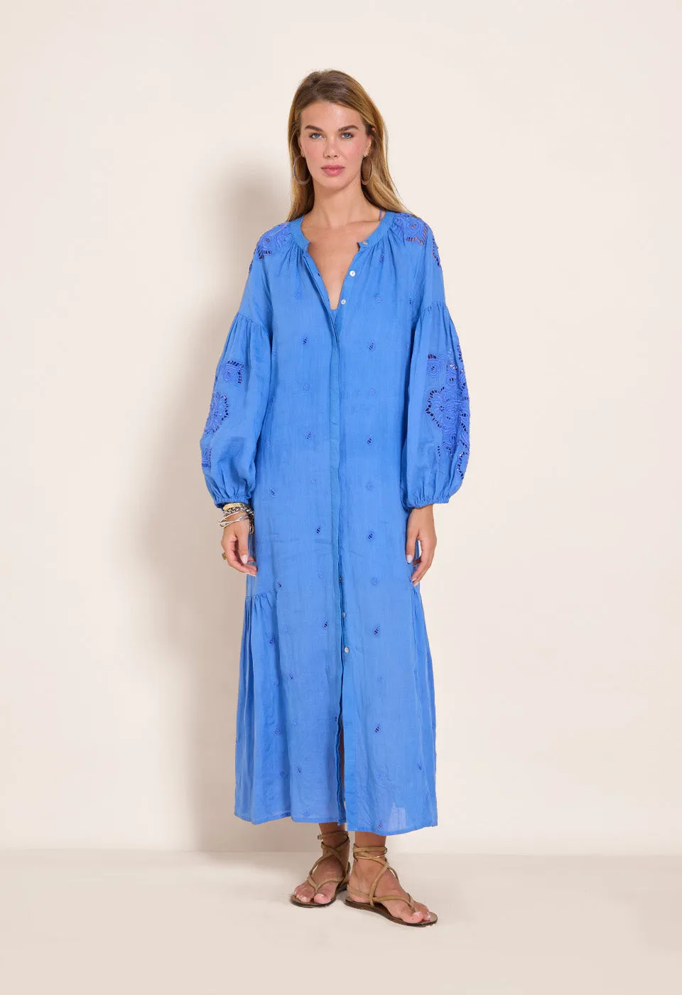 Liwa Long Dress Fiucci Blue