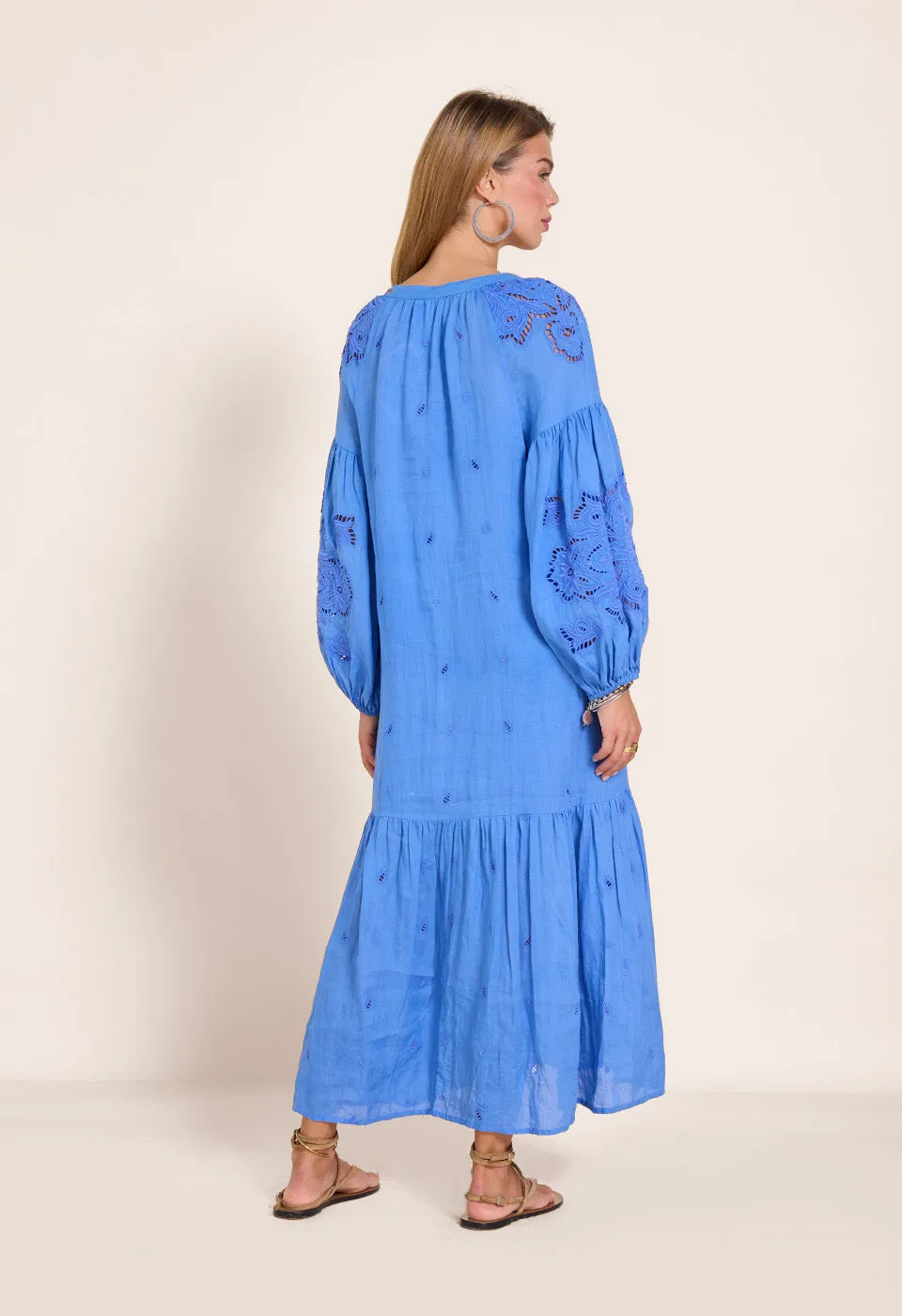 Liwa Long Dress Fiucci Blue