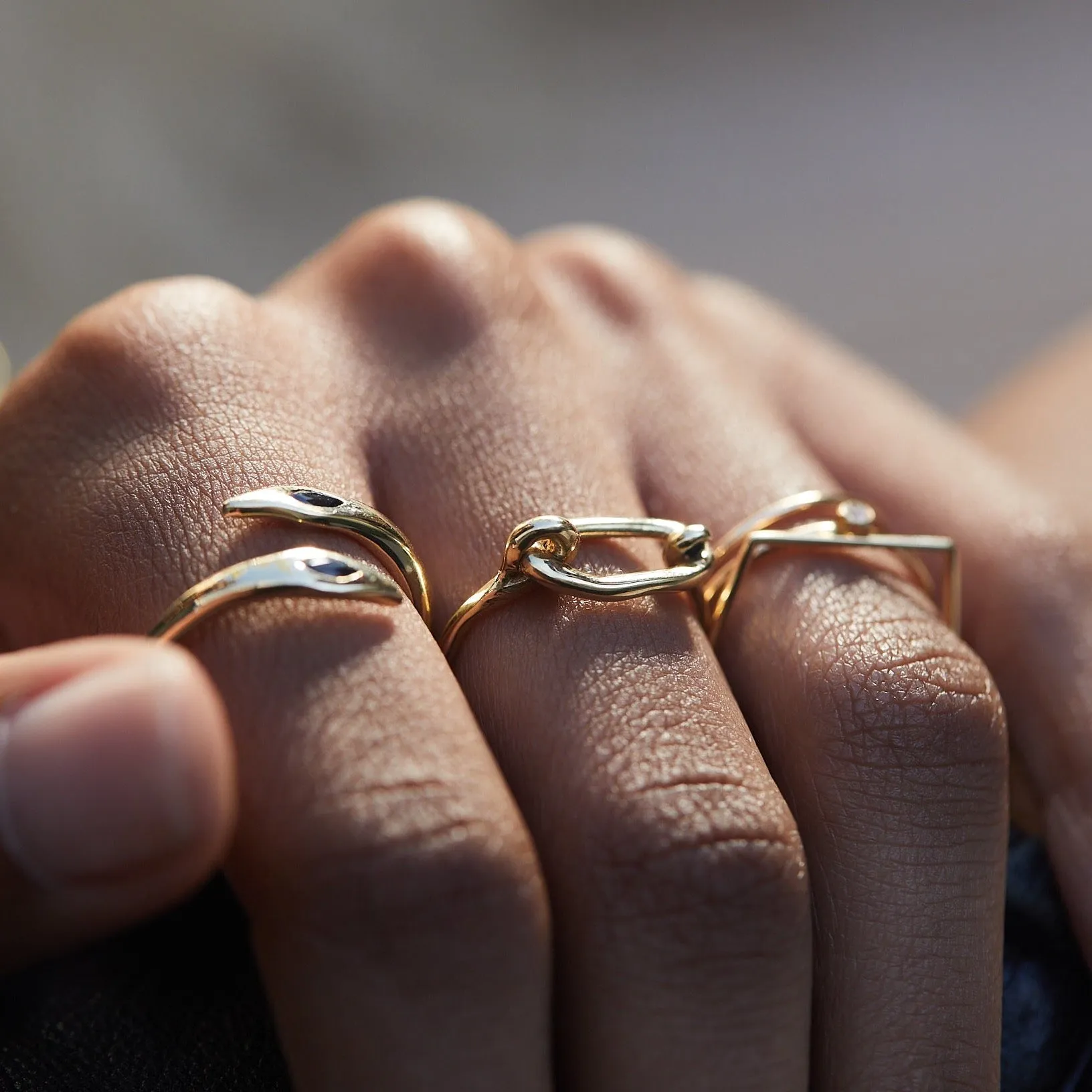 Locked Ring - Gold
