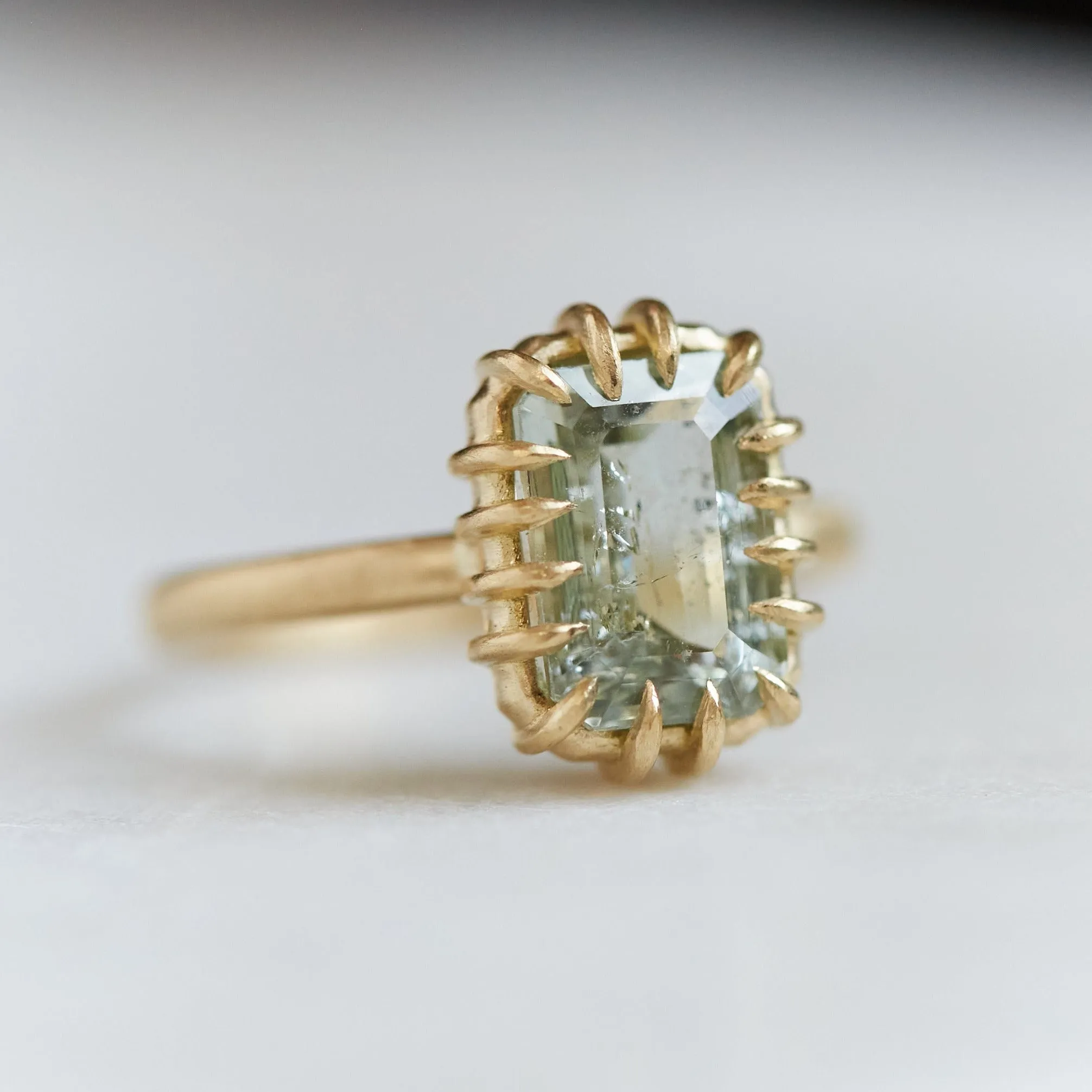 Looking Glass Tourmaline Vanity Ring