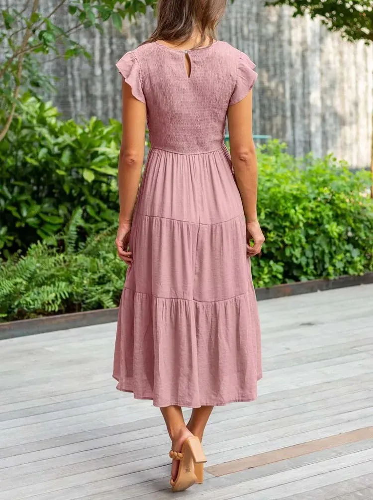 Madeline™ Sophisticated Tummy Covering Dress