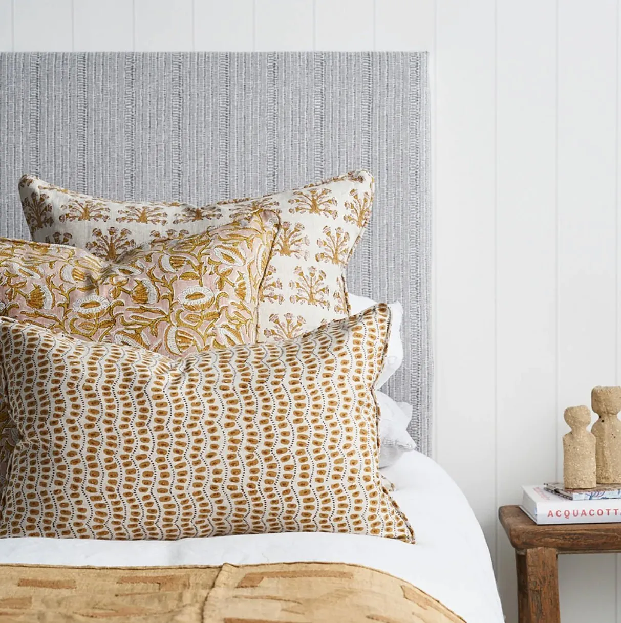 Mariel Block Print Pillow
