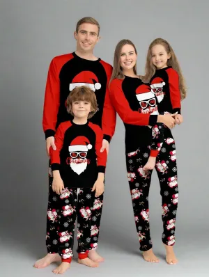 Matching Family Christmas Hats Pajamas