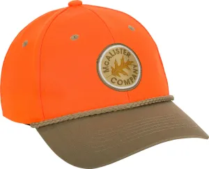 MCALISTER TRADITIONAL UPLAND TWILL CAP - BLAZE