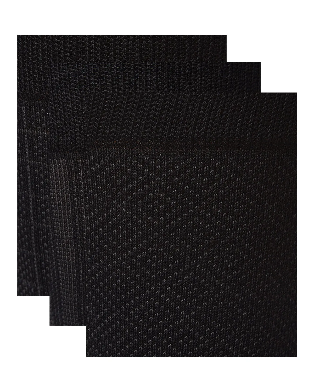 Men's 3 Pair Pack Assorted Mercerized Cotton Blend Crew Socks