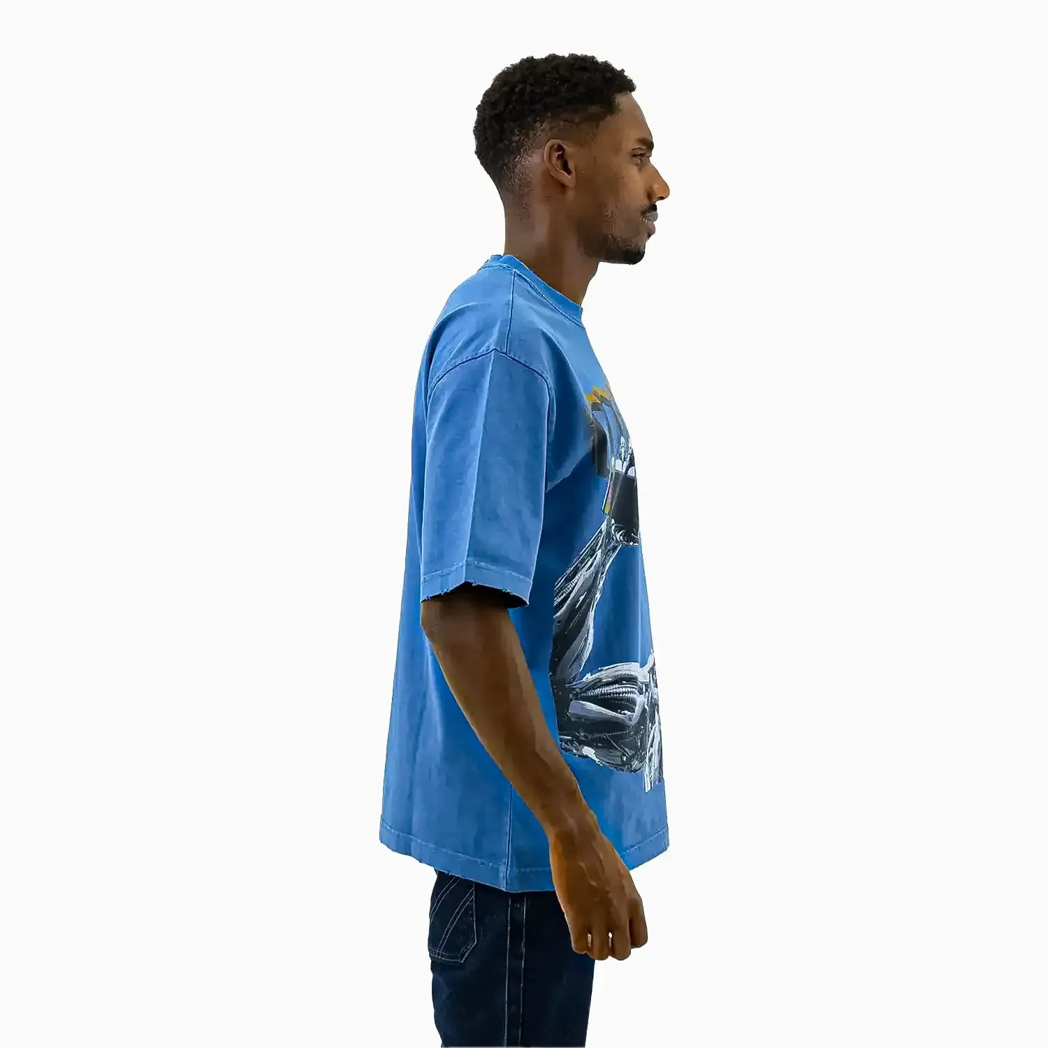 Men's AI Robot Crew Neck T-Shirt