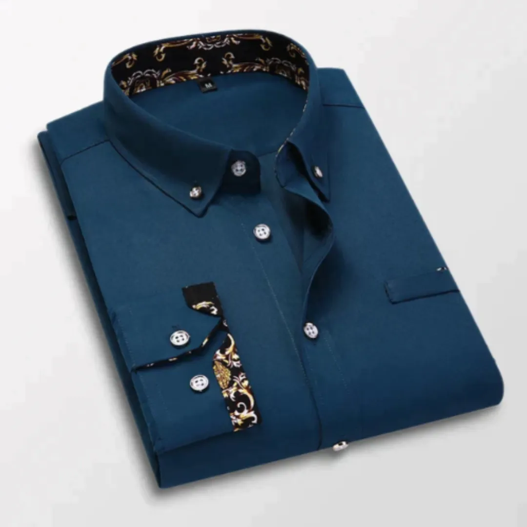 Men's Casual Button Down Designer Shirt | Short Sleeve