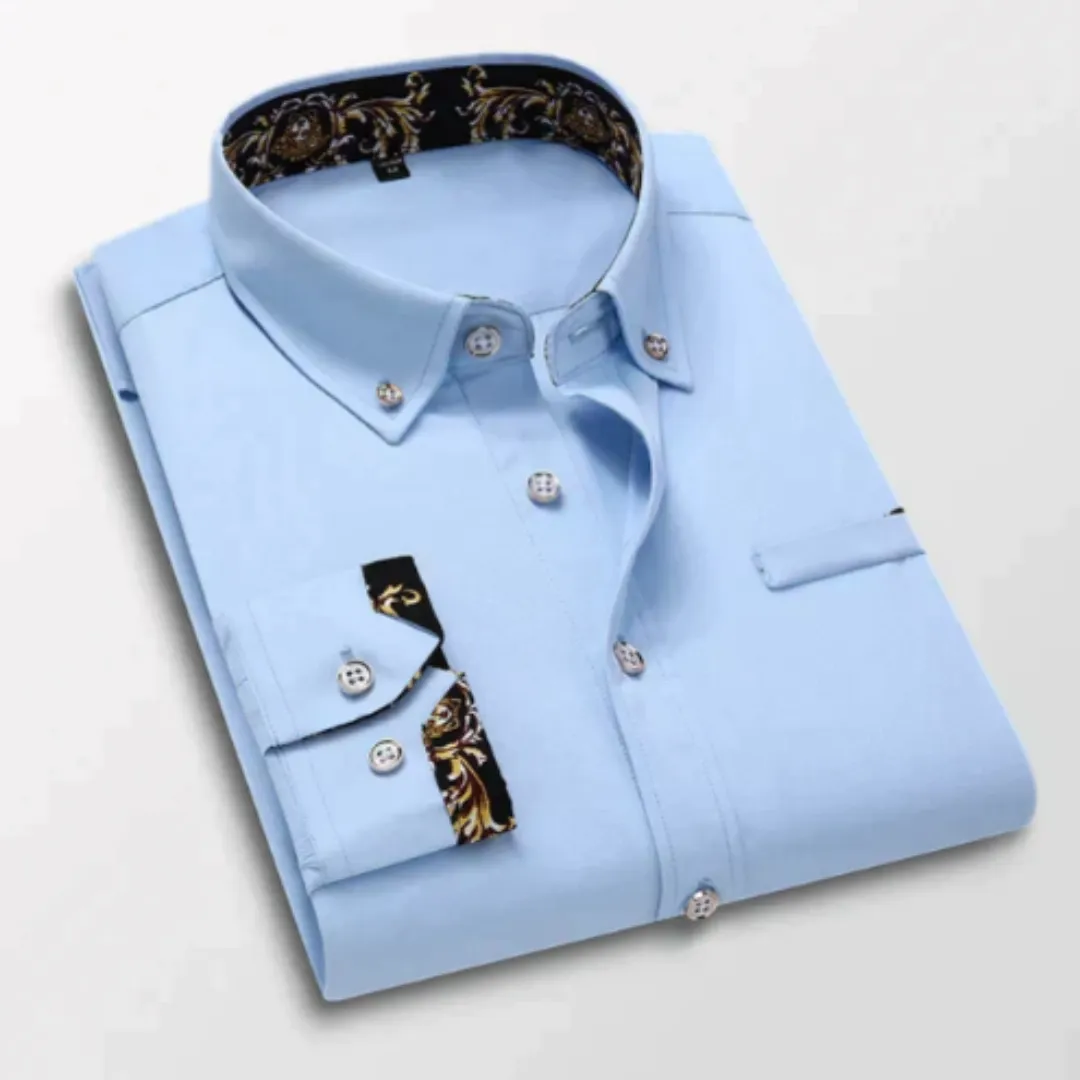 Men's Casual Button Down Designer Shirt | Short Sleeve