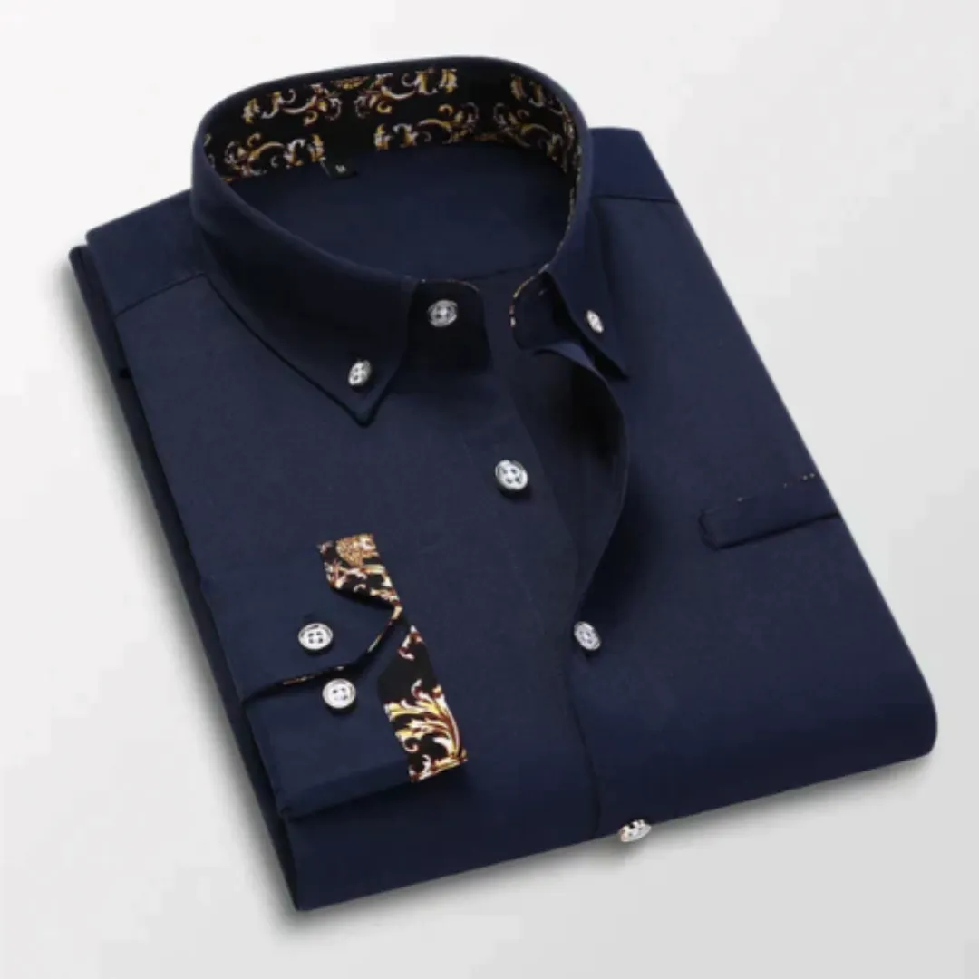 Men's Casual Button Down Designer Shirt | Short Sleeve