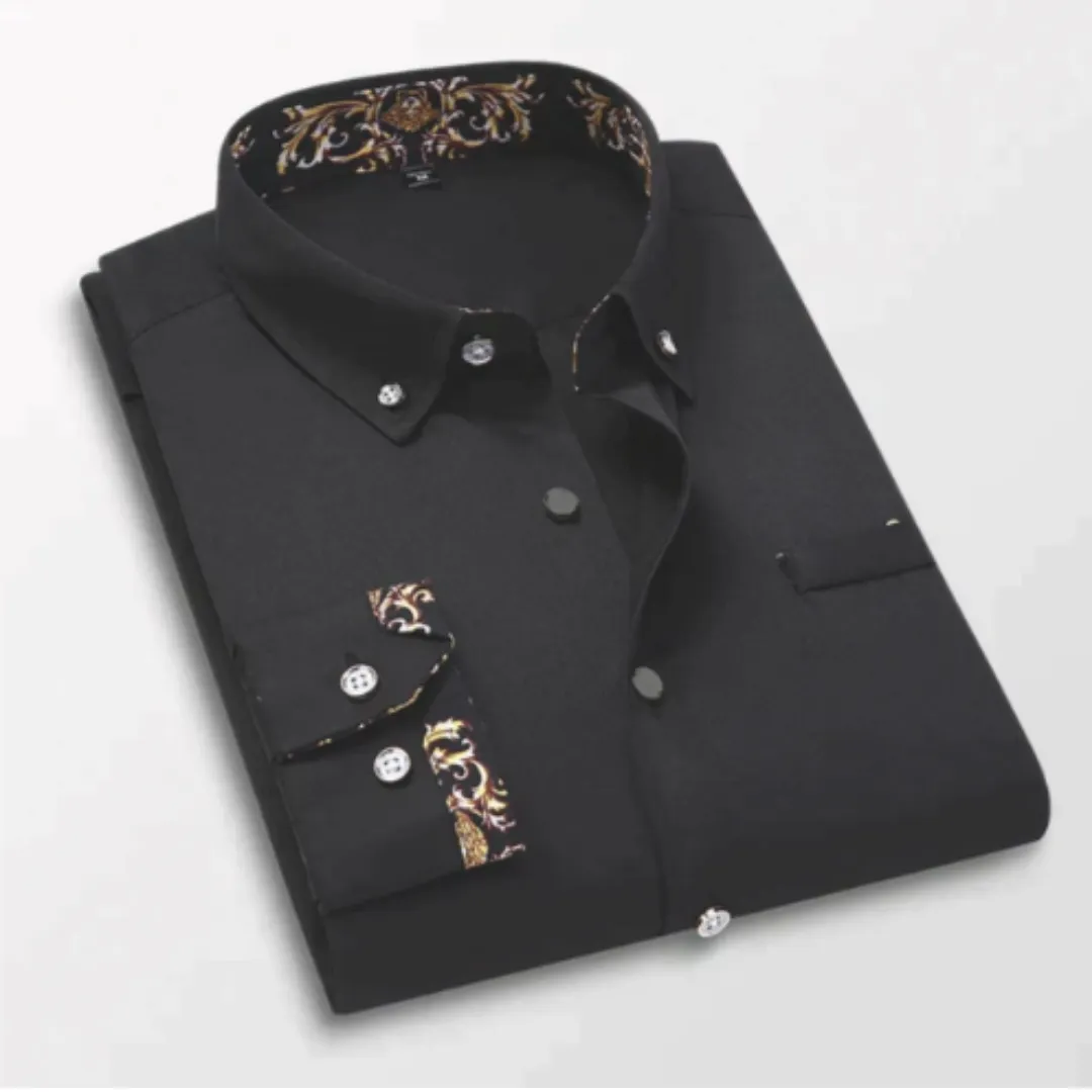 Men's Casual Button Down Designer Shirt | Short Sleeve