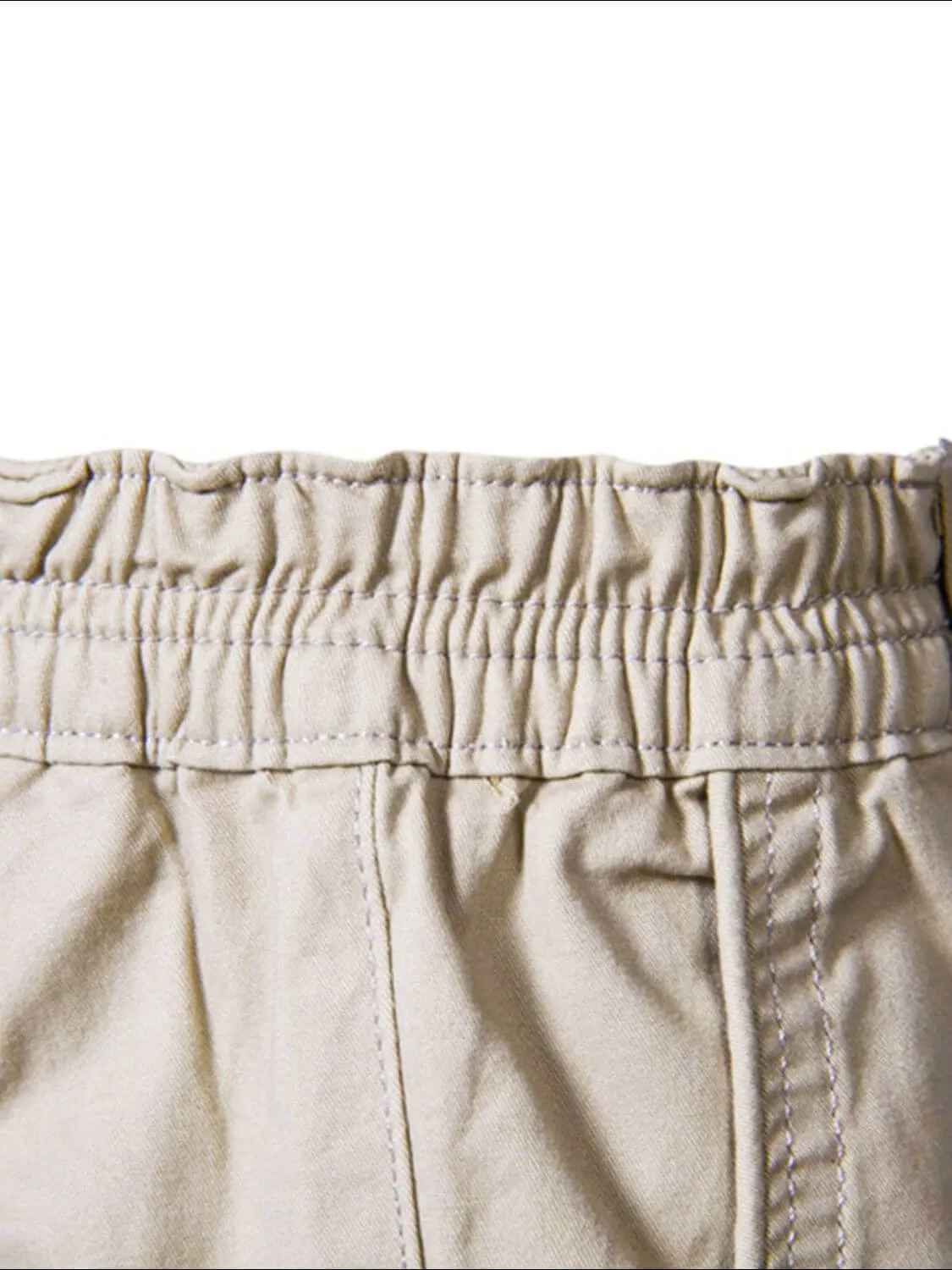 Men's Elastic Waist Shorts with Pockets – Comfortable & Stylish