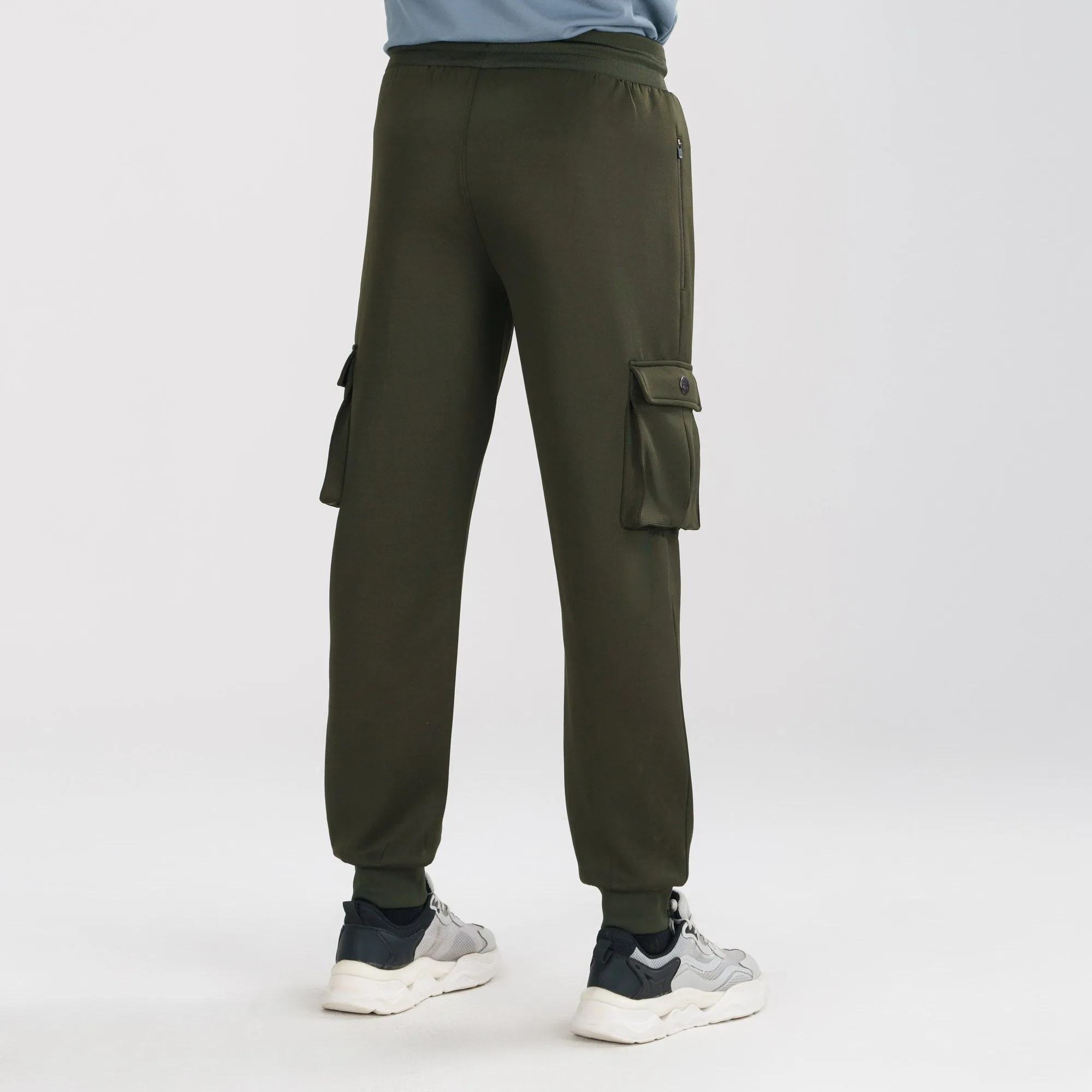 Mens Olive Joggers