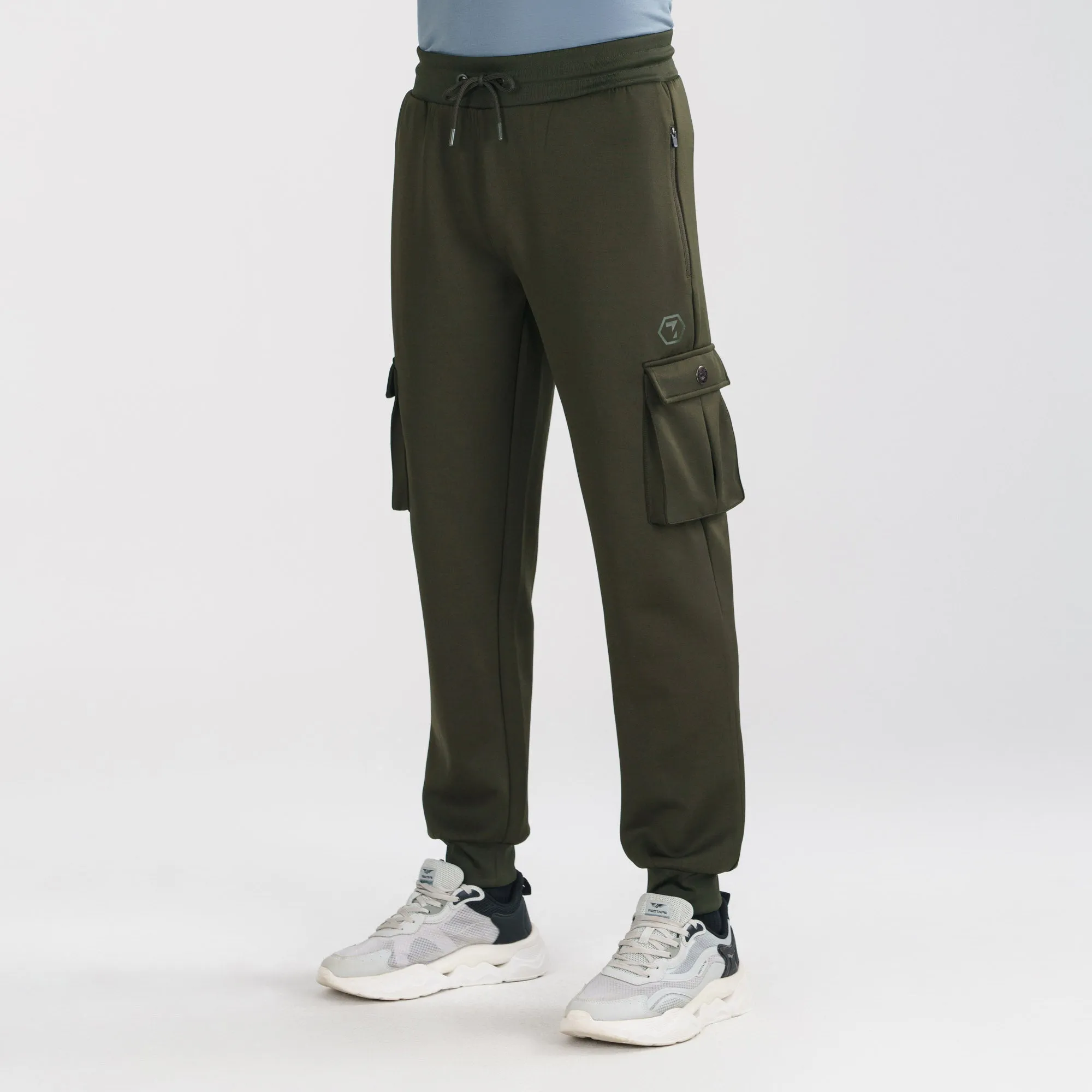 Mens Olive Joggers