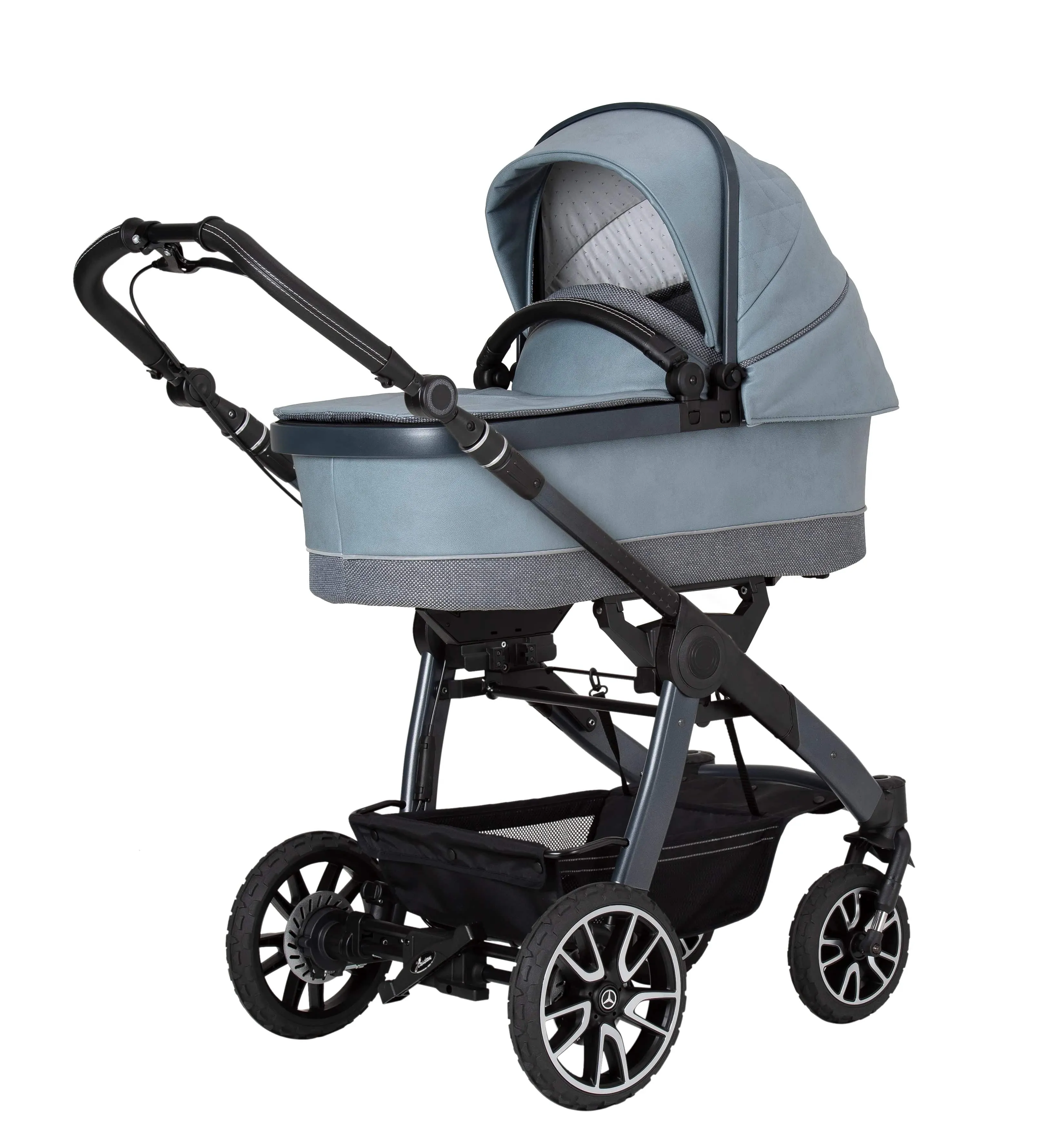 Mercedes Avantgarde All-Terrain GTR Stroller inc. Carrycot - Denimblau