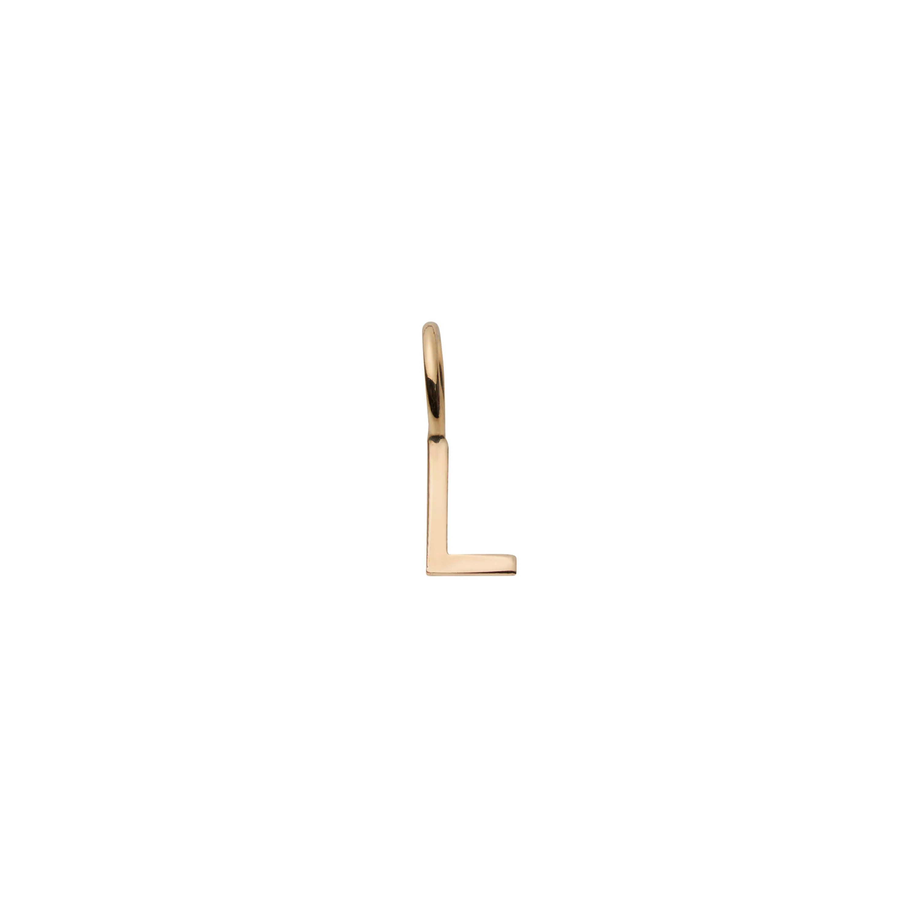 Mini Letter L - Gold