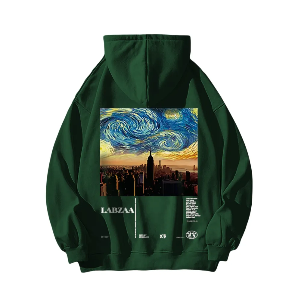 Modern Van Gogh Starry Sky Hoodie