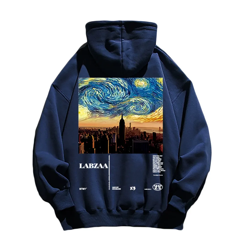 Modern Van Gogh Starry Sky Hoodie