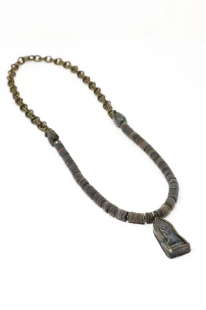 Mya Lambrecht Antique Buddha Necklace