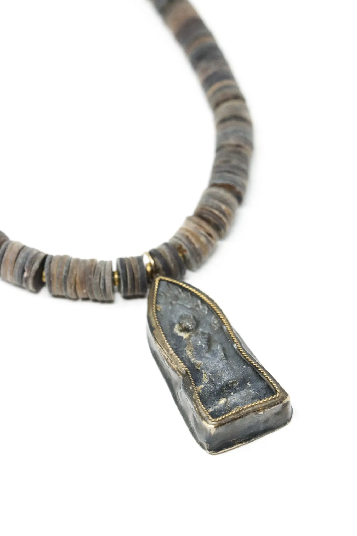 Mya Lambrecht Antique Buddha Necklace