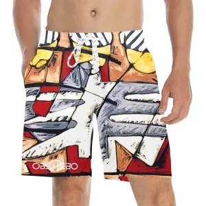 Nassau, a Good Friday Men's Mid-Length Beach Shorts