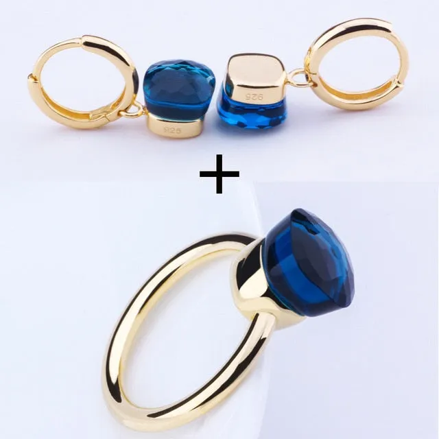 Natural Agate/Topaz