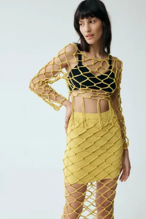 NET LS TOP | MELLOW YELLOW