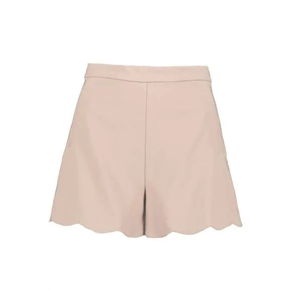 NEW BISHOP   YOUNG scallop edge short in divine