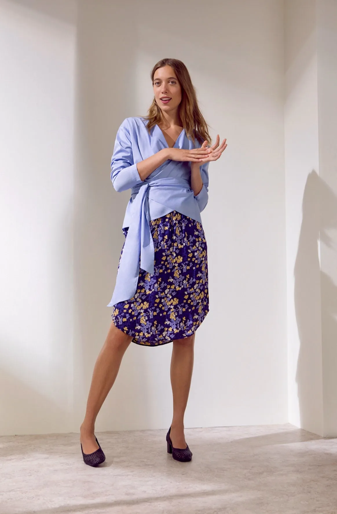 Noa Noa Floral Moss Skirt