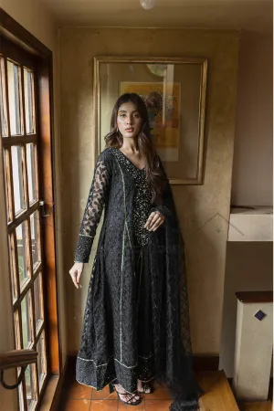 ORNATE BLOSSOMS-BLACK