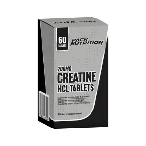 PACK NUTRITION CREATINE HCL 60CAPS (NEW & IMPROVED)
