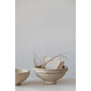 PAPER MACHE BOWL
