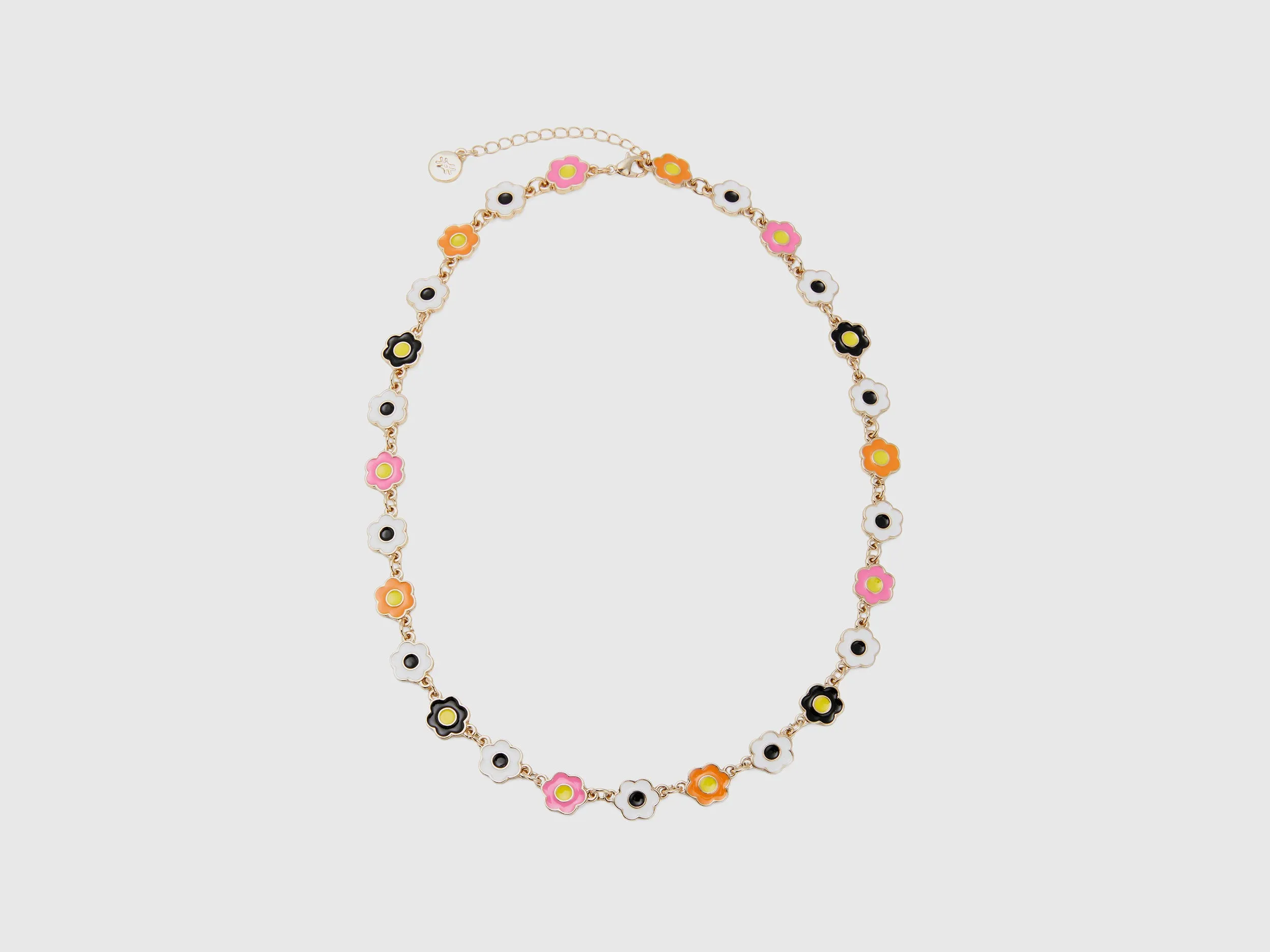 Patterned Lobster Clasp Necklace