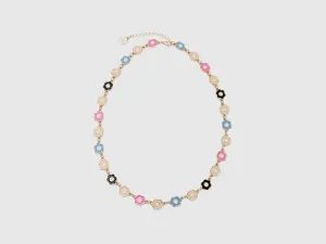 Patterned Lobster Clasp Necklace