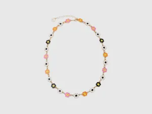 Patterned Lobster Clasp Necklace