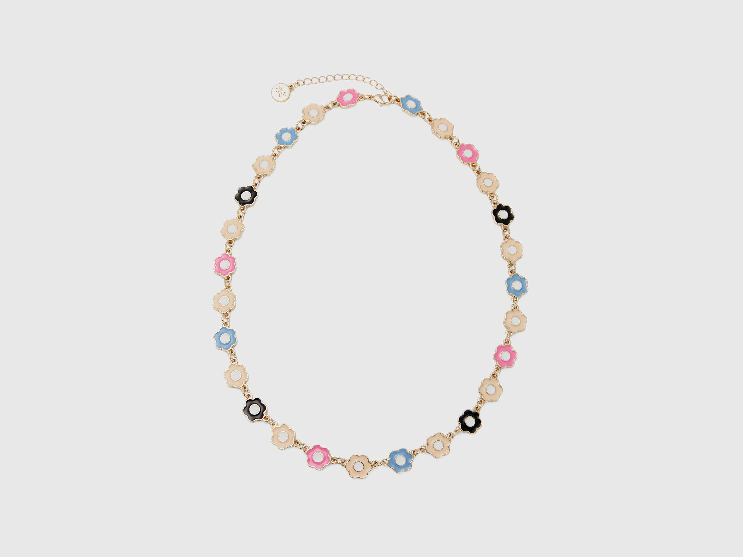Patterned Lobster Clasp Necklace