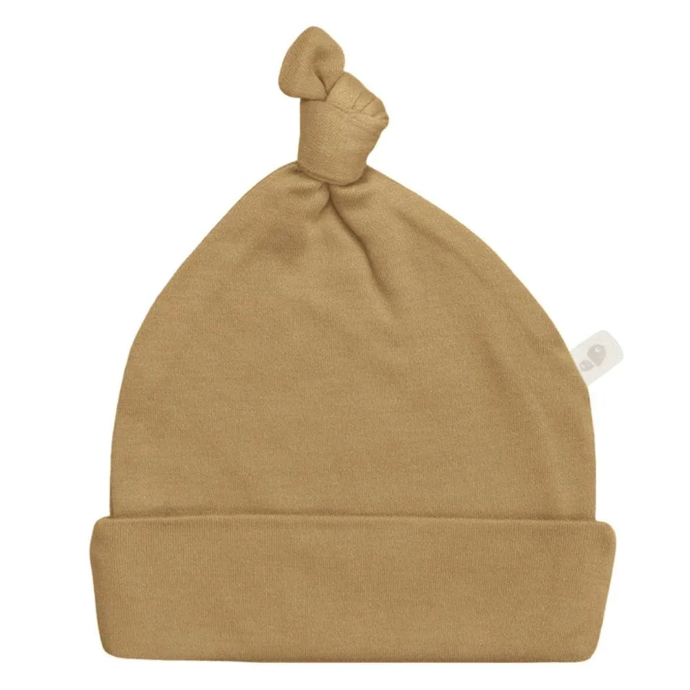 Perlimpinpin Bamboo Knot Hat - Honey